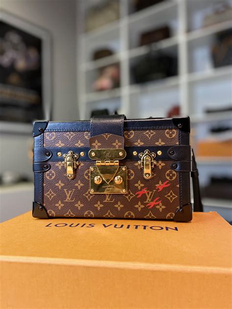 lv trunk petite malle bag|petite malle bag.